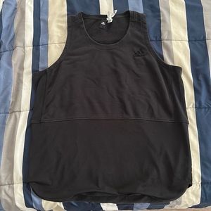 Black Adidas tank top jersey